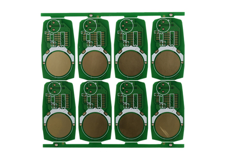遥控器双面线路板