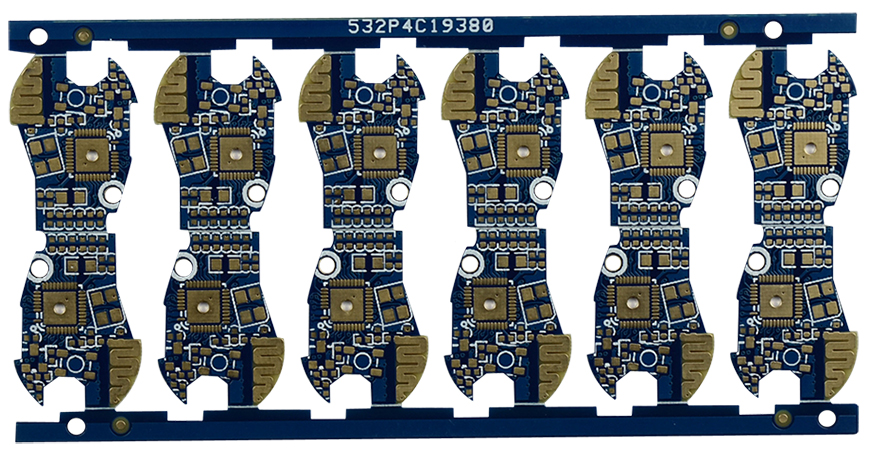 矩力蓝牙耳机四层电路板(图1)